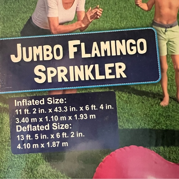 Jumbo Flamingo Sprinkler Brand New in Box - Picture 4 of 6